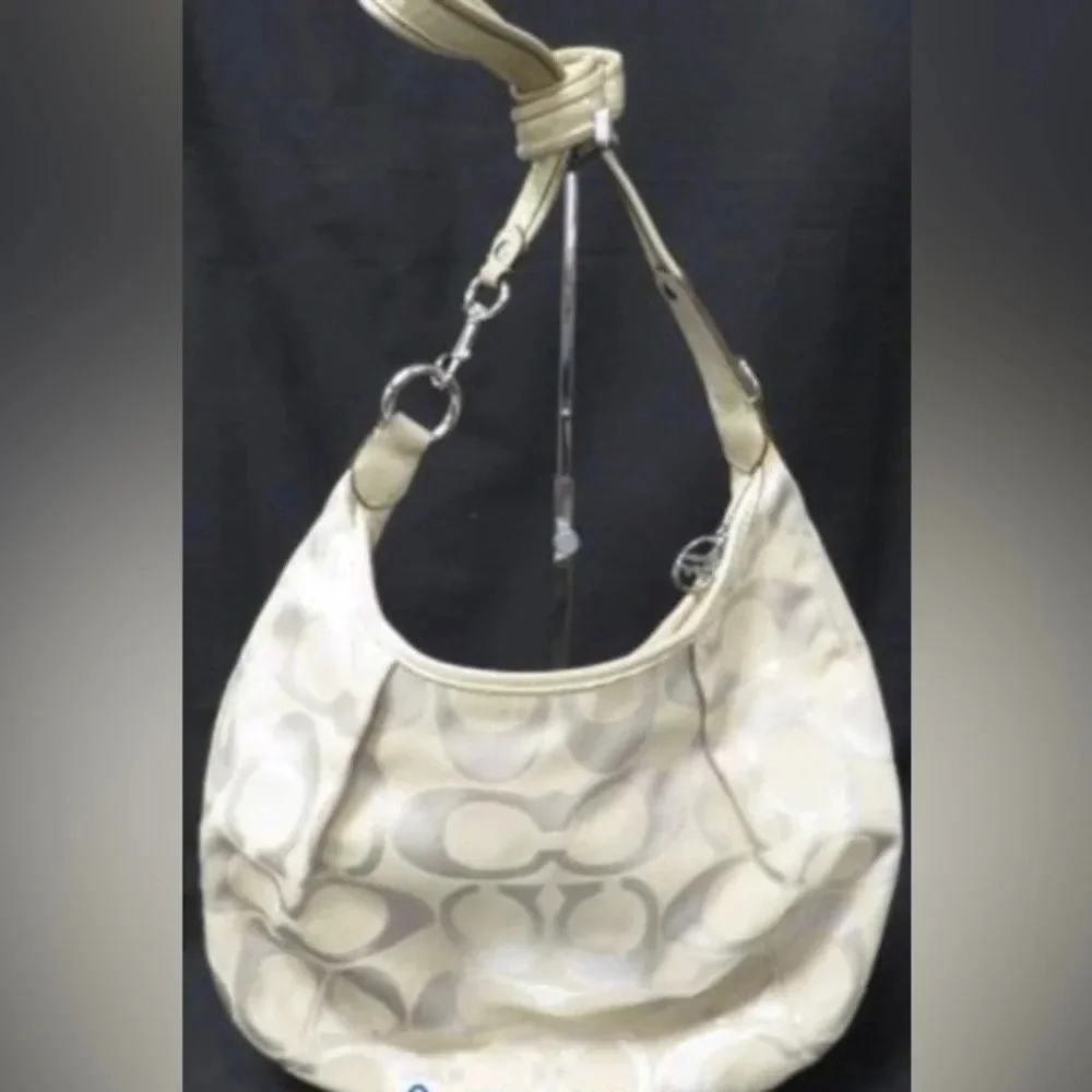COACH Signature Cs Fabric Bag Purse